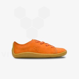 Kids'' Vivobarefoot Addis Shoes Orange | IE417LQ