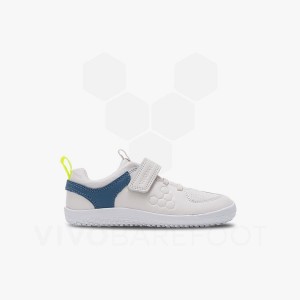 Kids'' Vivobarefoot Primus Ludo Preschool Shoes White | IE358SZ