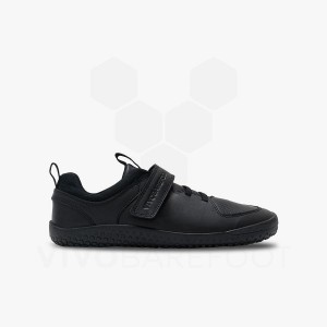 Kids'' Vivobarefoot Primus Ludo School Juniors Shoes Obsidian | IE378YF