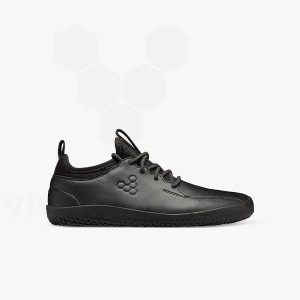 Kids'' Vivobarefoot Primus School II Juniors Shoes Obsidian | IE419JE