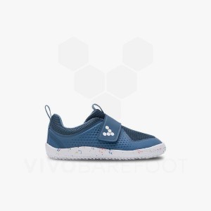 Kids'' Vivobarefoot Primus Sport III Shoes Indigo | IE361PV