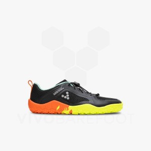 Kids'' Vivobarefoot Primus Trail II FG Shoes Obsidian | IE355VJ