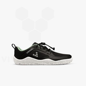 Kids'' Vivobarefoot Primus Trail II FG Shoes Obsidian | IE415NN