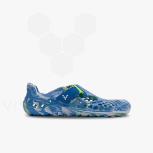 Kids'' Vivobarefoot Ultra Bloom Juniors Shoes Blue Light Turquoise | IE395HT