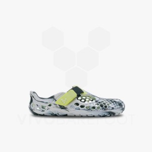 Kids'' Vivobarefoot Ultra Bloom Sandals Obsidian / White | IE434UK