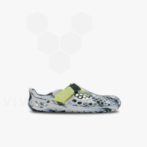 Kids'' Vivobarefoot Ultra Bloom Shoes Obsidian / White | IE391LQ