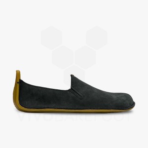 Men's Vivobarefoot Ababa II Lifestyle Shoes Obsidian | IE137FU