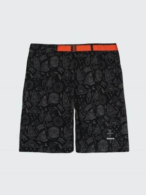 Men's Vivobarefoot Finisterre Shorts Black | IE156MM