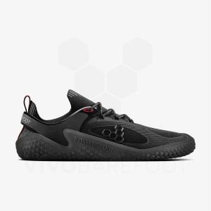 Men's Vivobarefoot Motus Strength JJF Training Shoes Obsidian / Dark Grey | IE103NN