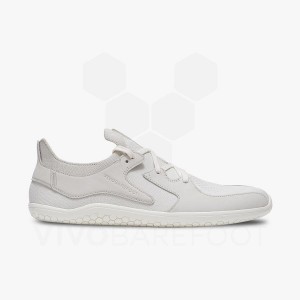 Men's Vivobarefoot Primus Asana II Lifestyle Shoes White | IE135HT