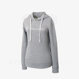 Men's Vivobarefoot Rapanui Sport Hoodie Grey | IE170YF