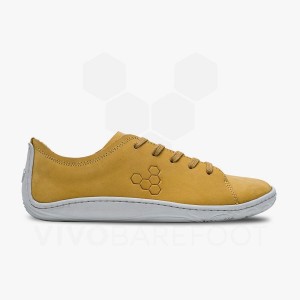 Women's Vivobarefoot Addis Lifestyle Shoes Mustard | IE301XG