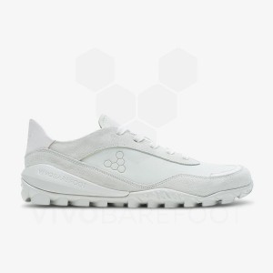 Women's Vivobarefoot Novus Hiking Shoes White | IE197XG